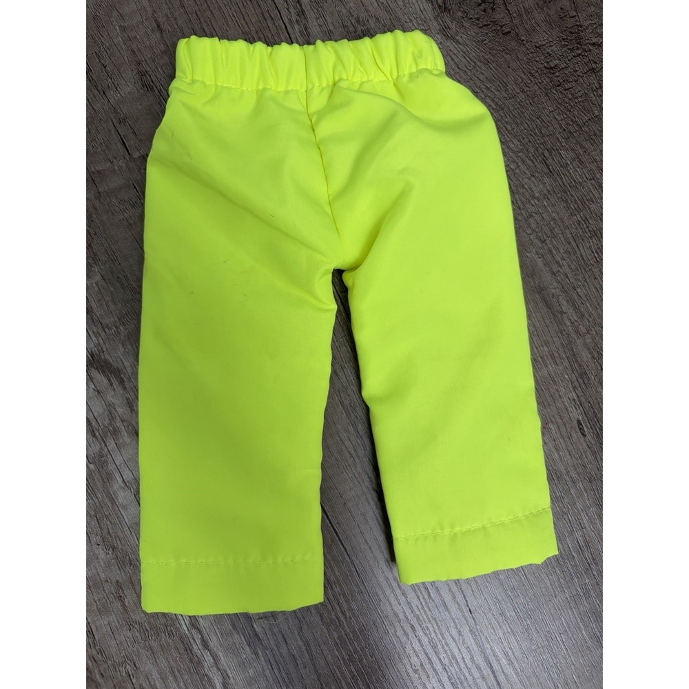 Battat Our Generation Doll Pants  Hi Vis Neon Yellow For 18" Dolls